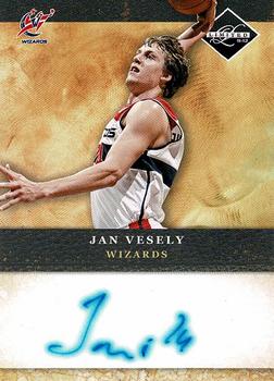 2011-12 Panini Limited - 2011 Draft Pick Redemptions Autographs #24 Jan Vesely Front