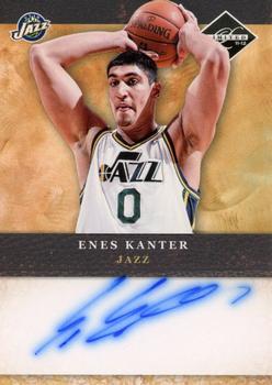 2011-12 Panini Limited - 2011 Draft Pick Redemptions Autographs #12 Enes Kanter Front
