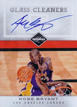2011-12 Panini Limited - Glass Cleaners Signatures #1 Kobe Bryant Front