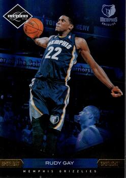 2011-12 Panini Limited - Gold Spotlight #69 Rudy Gay Front