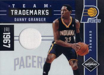 2011-12 Panini Limited - Team Trademarks Materials #9 Danny Granger Front