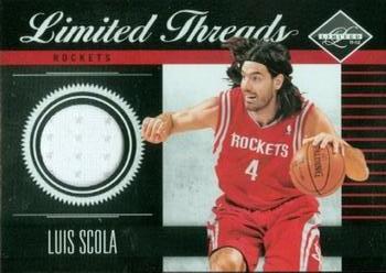 2011-12 Panini Limited - Limited Threads #22 Luis Scola Front