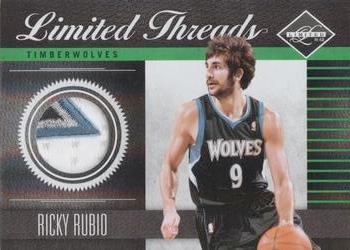 2011-12 Panini Limited - Limited Threads Prime #32 Ricky Rubio Front