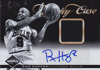 2011-12 Panini Limited - Trophy Case Materials Signatures #41 Ron Harper Front