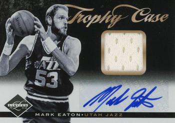 2011-12 Panini Limited - Trophy Case Materials Signatures #45 Mark Eaton Front