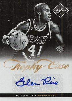 2011-12 Panini Limited - Trophy Case Signatures #10 Glen Rice Front