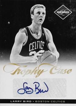 2011-12 Panini Limited - Trophy Case Signatures #49 Larry Bird Front