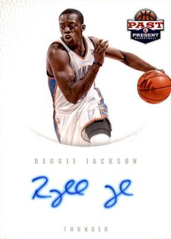 2011-12 Panini Past & Present - 2011 Draft Pick Redemptions Autographs #11 Reggie Jackson Front