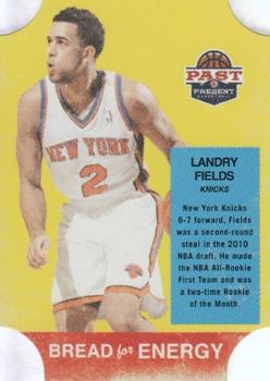 2011-12 Panini Past & Present - Bread for Energy #15 Landry Fields Front