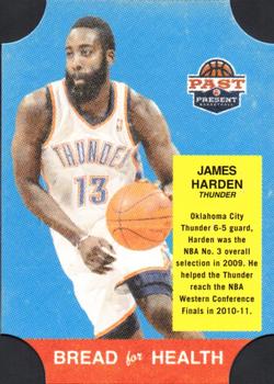 2011-12 Panini Past & Present - Bread for Health #23 James Harden Front