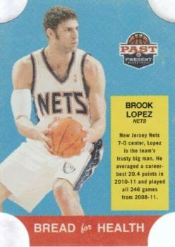 2011-12 Panini Past & Present - Bread for Health #34 Brook Lopez Front