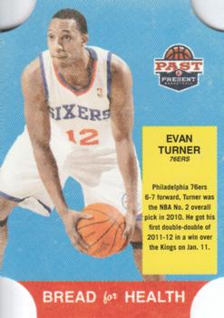 2011-12 Panini Past & Present - Bread for Health #49 Evan Turner Front