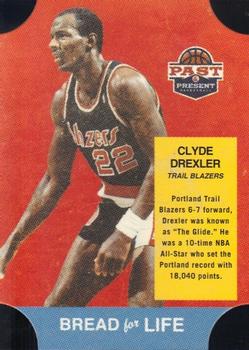 2011-12 Panini Past & Present - Bread for Life #6 Clyde Drexler Front