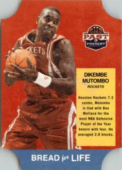 2011-12 Panini Past & Present - Bread for Life #27 Dikembe Mutombo Front