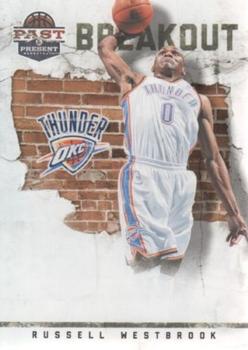 2011-12 Panini Past & Present - Breakout #13 Russell Westbrook Front
