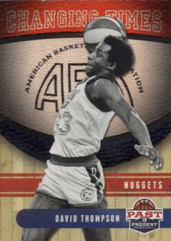 2011-12 Panini Past & Present - Changing Times #13 David Thompson Front