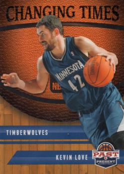 2011-12 Panini Past & Present - Changing Times #28 Kevin Love Front