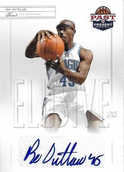 2011-12 Panini Past & Present - Elusive Ink Autographs #BO Bo Outlaw Front