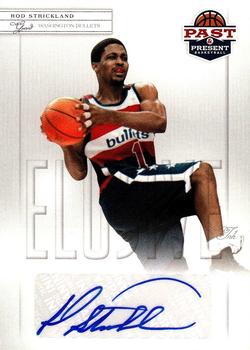 2011-12 Panini Past & Present - Elusive Ink Autographs #RS Rod Strickland Front