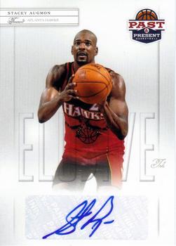 2011-12 Panini Past & Present - Elusive Ink Autographs #SA Stacey Augmon Front