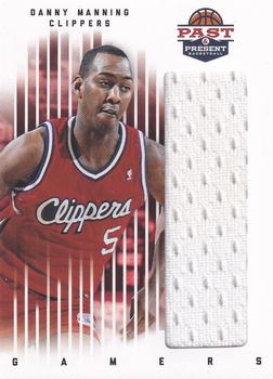 2011-12 Panini Past & Present - Gamers Jerseys #30 Danny Manning Front
