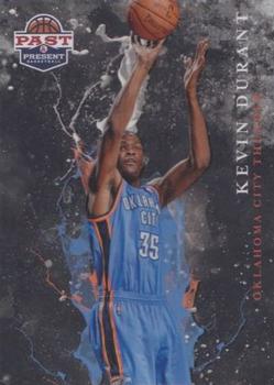 2011-12 Panini Past & Present - Raining 3's #7 Kevin Durant Front