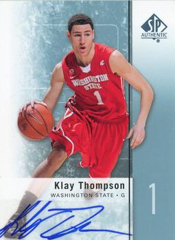 2011-12 SP Authentic - Autographs #23 Klay Thompson Front
