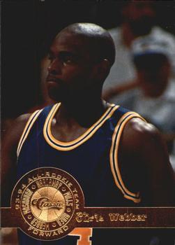 1994 Classic Draft - Gold #13 Chris Webber Front