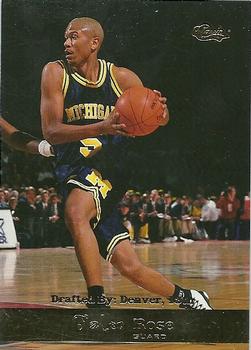 1994 Classic Draft - Gold #78 Jalen Rose Front