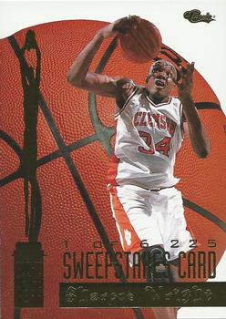 1994 Classic Draft - ROY Sweepstakes #4 Sharone Wright Front
