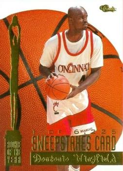1994 Classic Draft - ROY Sweepstakes #14 Dontonio Wingfield Front