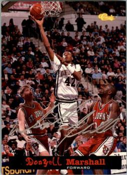 1994 Classic Draft - National Party Autographs #NNO Donyell Marshall Front
