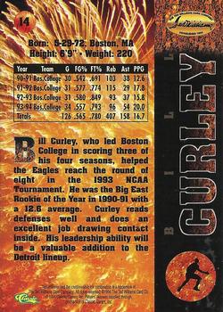 1994 Ted Williams #14 Bill Curley Back
