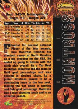 1994 Ted Williams #42 Eric Montross Back