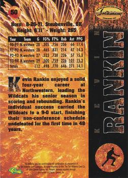 1994 Ted Williams #50 Kevin Rankin Back