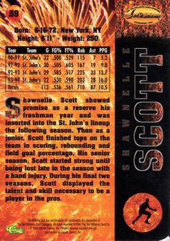 1994 Ted Williams #59 Shawnelle Scott Back