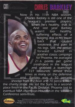 1994 Ted Williams - Co-op #CO1 Charles Barkley Back