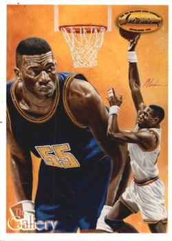 1994 Ted Williams - The Gallery #G8 Dikembe Mutombo Front