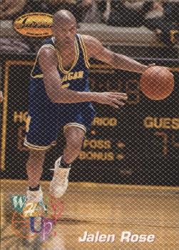 1994 Ted Williams - What's Up? #WU7 Jalen Rose Front