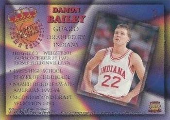 1994 Pacific Prisms #3 Damon Bailey Back