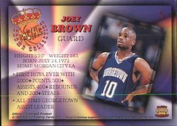 1994 Pacific Prisms #5 Joey Brown Back