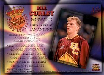1994 Pacific Prisms #10 Bill Curley Back