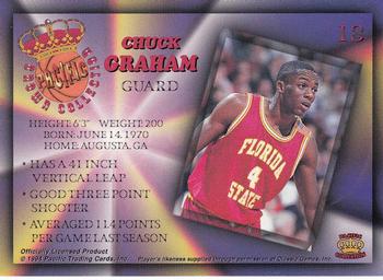 1994 Pacific Prisms #18 Chuck Graham Back