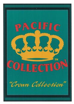 1994 Pacific Prisms #NNO Pacific Logo 3 [Pacific Collection] Front