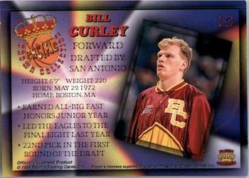 1994 Pacific Prisms - Gold #10 Bill Curley Back
