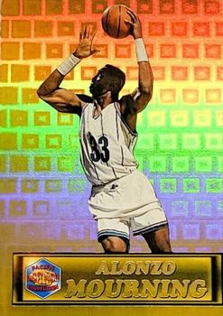 1994 Pacific Prisms - Gold #40 Alonzo Mourning Front