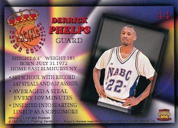 1994 Pacific Prisms - Gold #44 Derrick Phelps Back