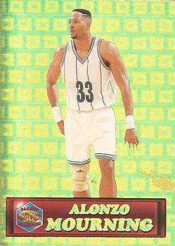 1994 Pacific Prisms - Gold #71 Alonzo Mourning Front