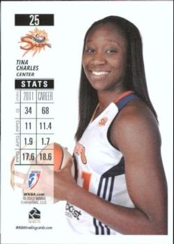 2012 Rittenhouse WNBA #25 Tina Charles Back