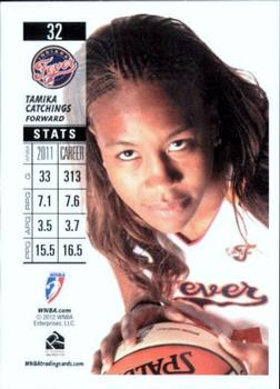 2012 Rittenhouse WNBA #32 Tamika Catchings Back
